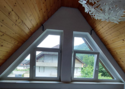 Kunststoff-Fenster mit 3-fach-Verglasung